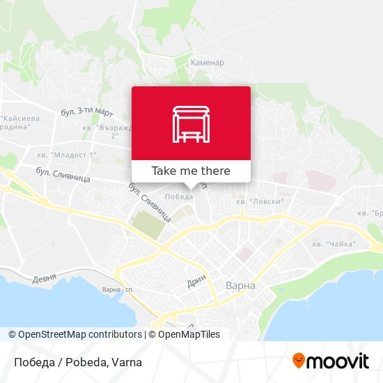 Победа / Pobeda map