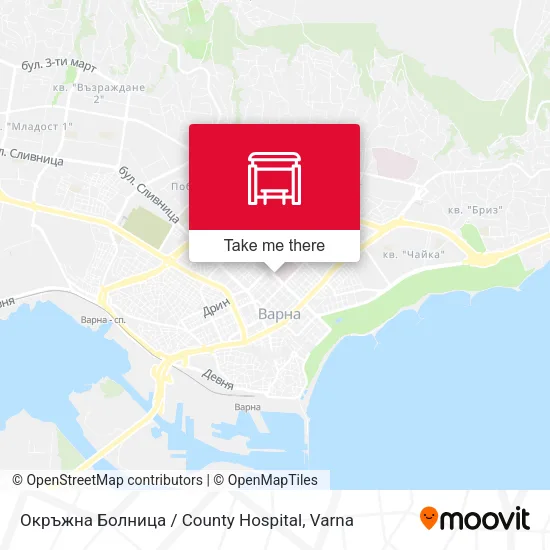 Карта Окръжна Болница / County Hospital