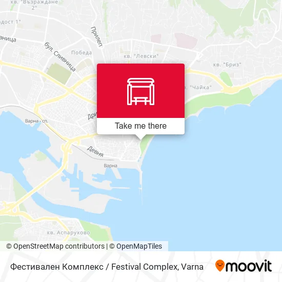 Карта Фестивален Комплекс / Festival Complex