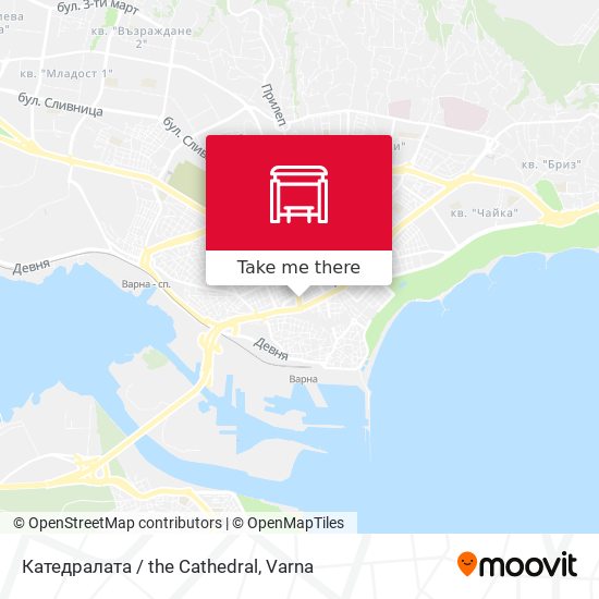 Катедралата / the Cathedral map