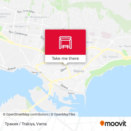 Тракия / Trakiya map
