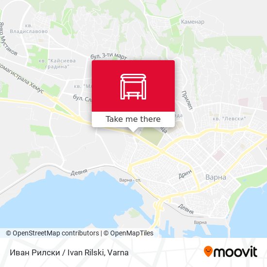 Иван Рилски / Ivan Rilski map