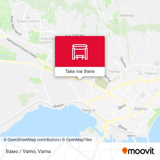 Вамо / Vamo map