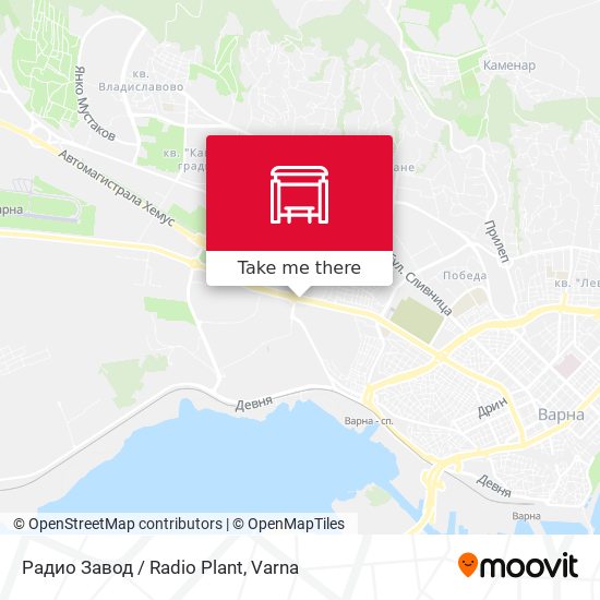 Радио Завод / Radio Plant map