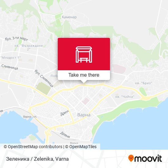 Зеленика / Zelenika map