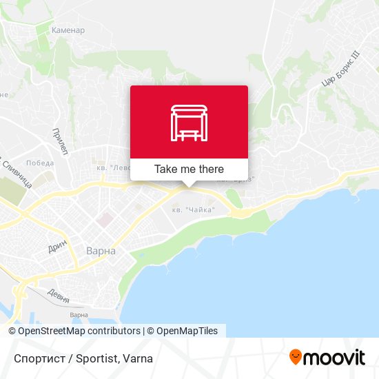 Спортист / Sportist map