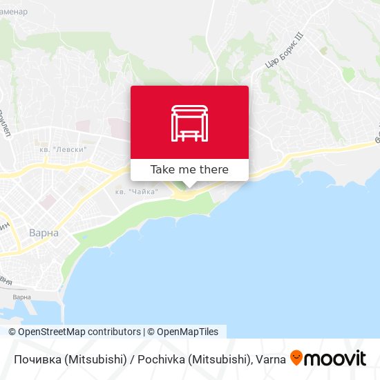 Почивка (Mitsubishi) / Pochivka (Mitsubishi) map