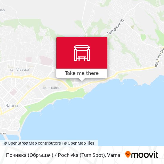 Почивка (Обръщач) / Pochivka (Turn Spot) map