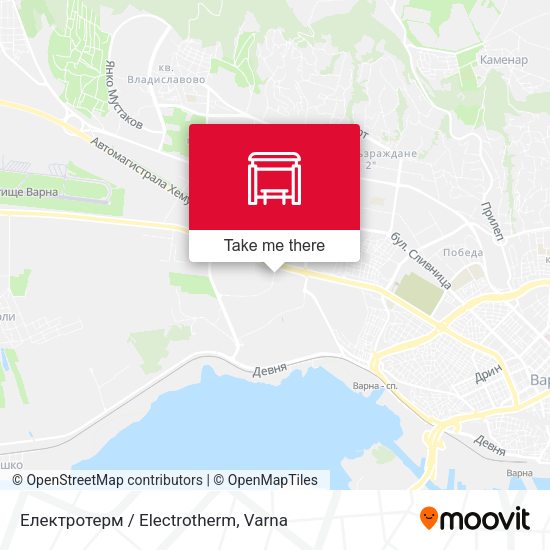 Електротерм / Electrotherm map