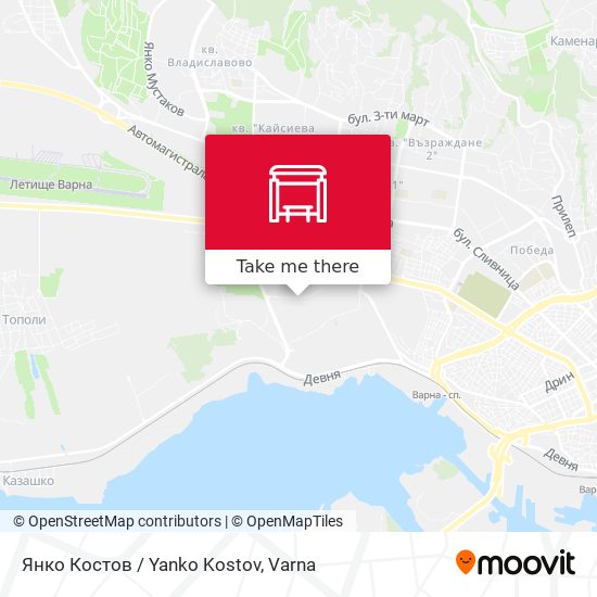 Янко Костов / Yanko Kostov map