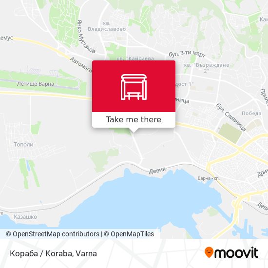 Кораба / Koraba map
