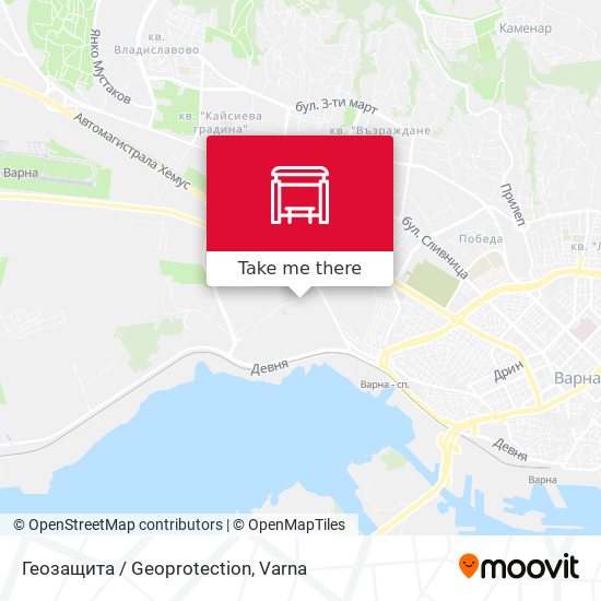 Геозащита / Geoprotection map