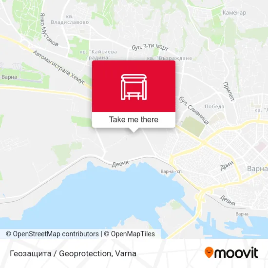 Карта Геозащита / Geoprotection