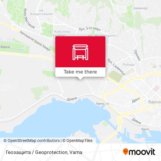 Геозащита / Geoprotection map