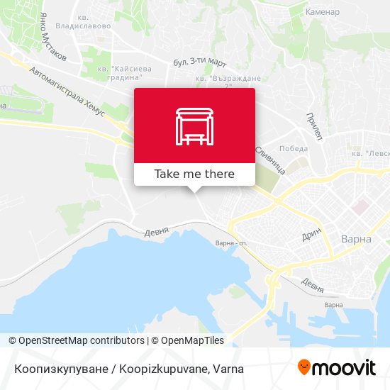 Коопизкупуване / Koopizkupuvane map