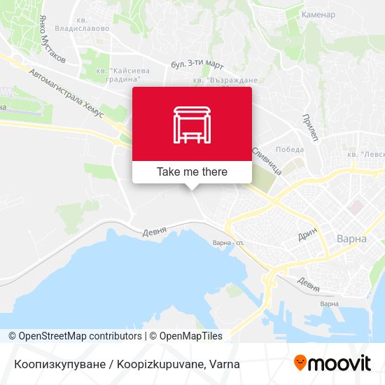 Карта Коопизкупуване / Koopizkupuvane