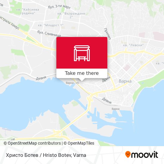 Христо Ботев / Hristo Botev map