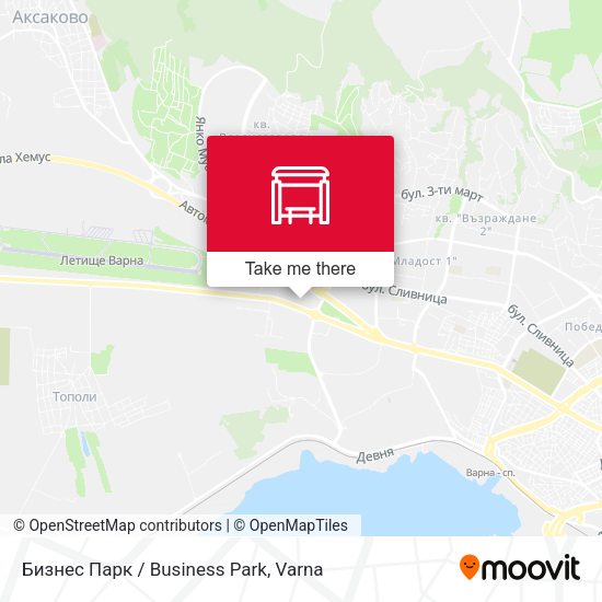 Карта Бизнес Парк / Business Park