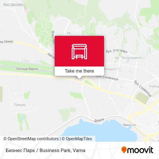 Карта Бизнес Парк / Business Park