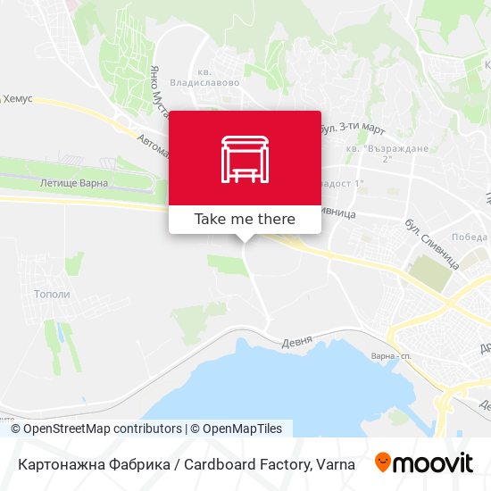 Картонажна Фабрика / Cardboard Factory map