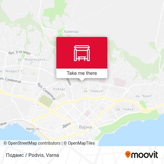 Карта Подвис / Podvis