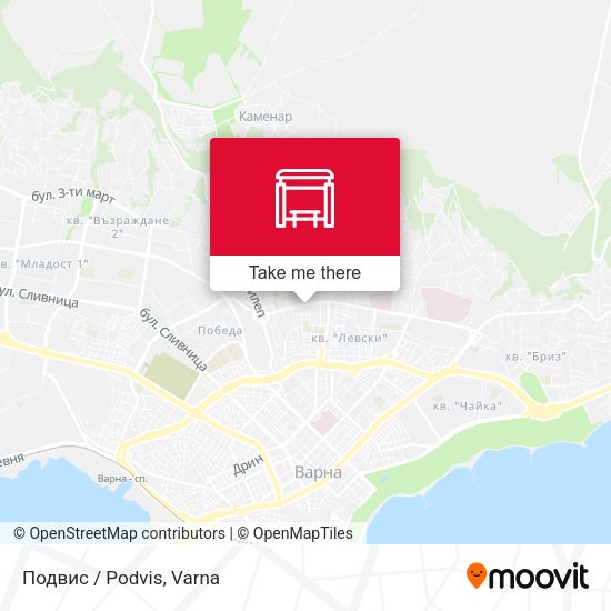 Карта Подвис / Podvis