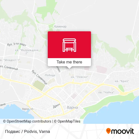 Карта Подвис / Podvis