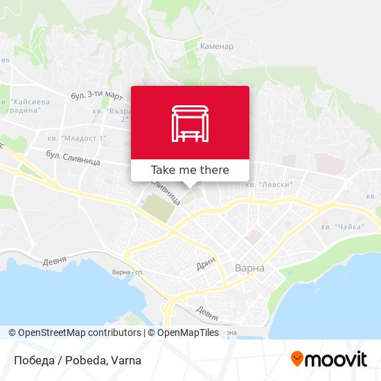 Победа / Pobeda map