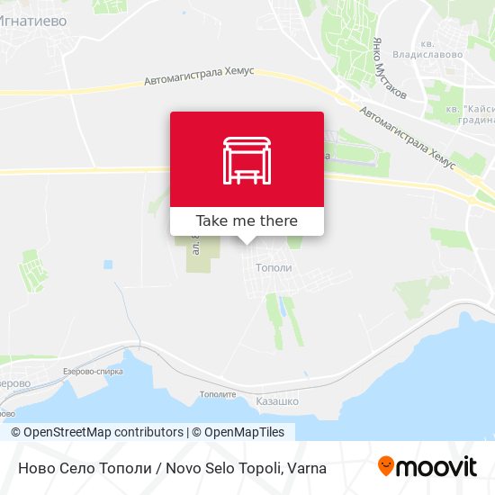 Ново Село Тополи / Novo Selo Topoli map