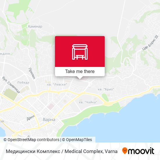 Медицински Комплекс / Medical Complex map