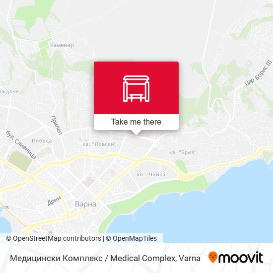 Карта Медицински Комплекс / Medical Complex
