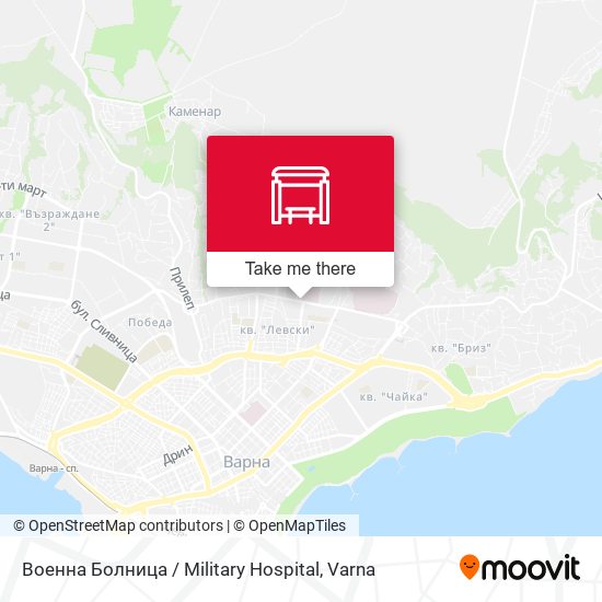 Карта Военна Болница / Military Hospital