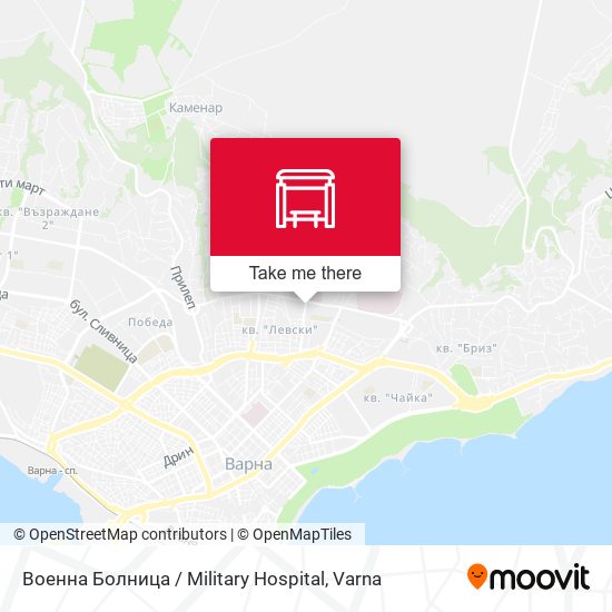 Карта Военна Болница / Military Hospital