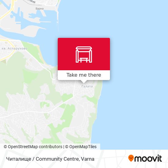 Читалище / Community Centre map