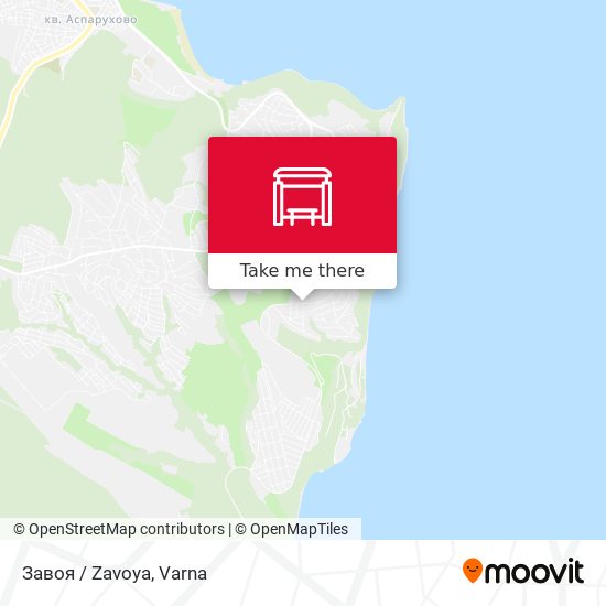 Завоя / Zavoya map