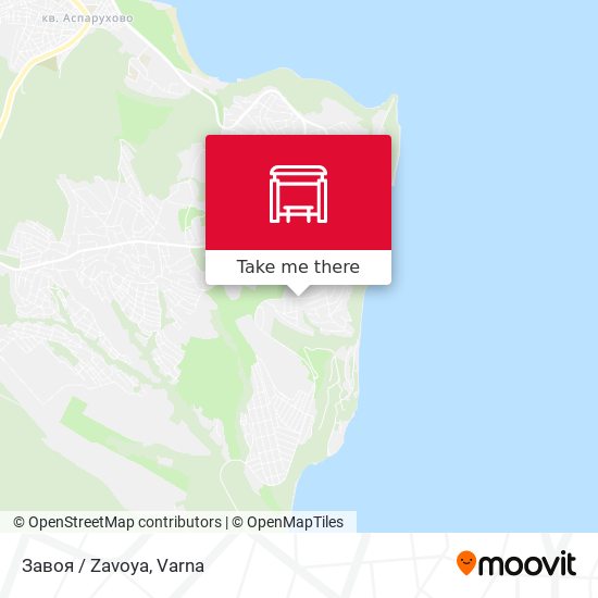Завоя / Zavoya map