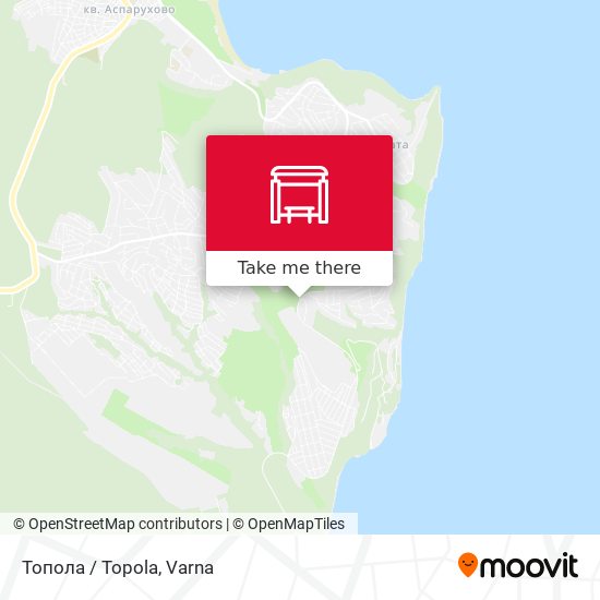 Топола / Topola map