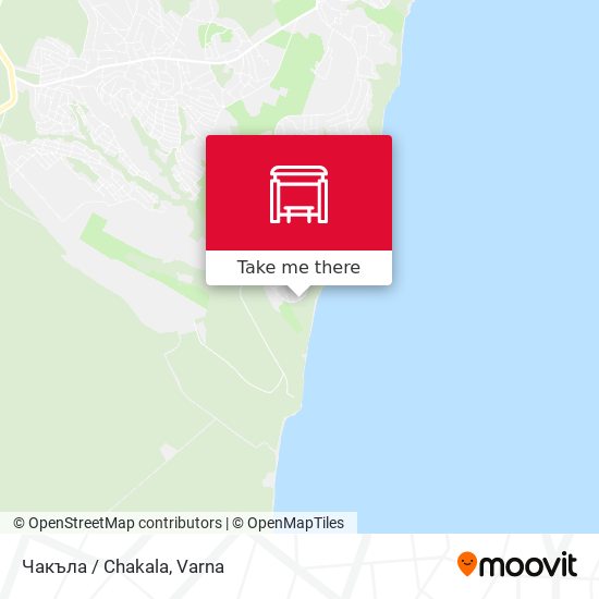 Чакъла / Chakala map
