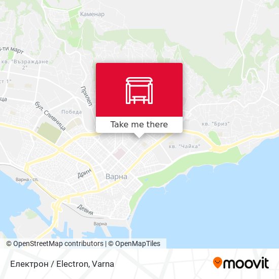 Електрон / Electron map