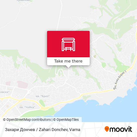 Захари Дончев / Zahari Donchev map