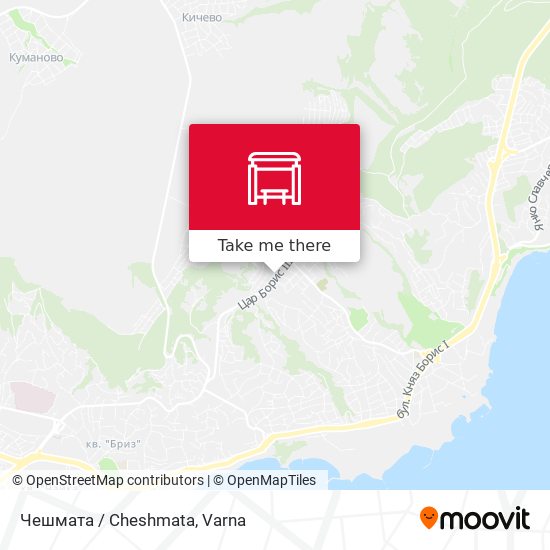 Чешмата / Cheshmata map