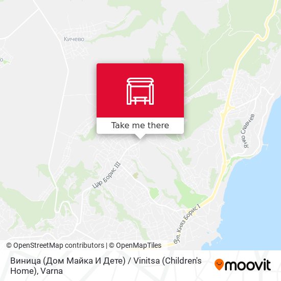 Виница (Дом Майка И Дете) / Vinitsa (Children's Home) map