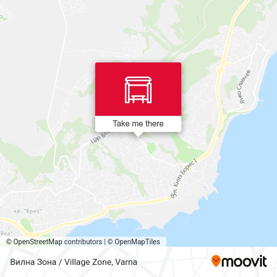 Карта Вилна Зона / Village Zone