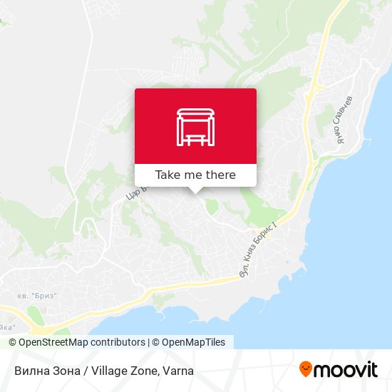 Вилна Зона / Village Zone map