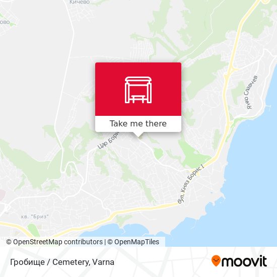 Гробище / Cemetery map