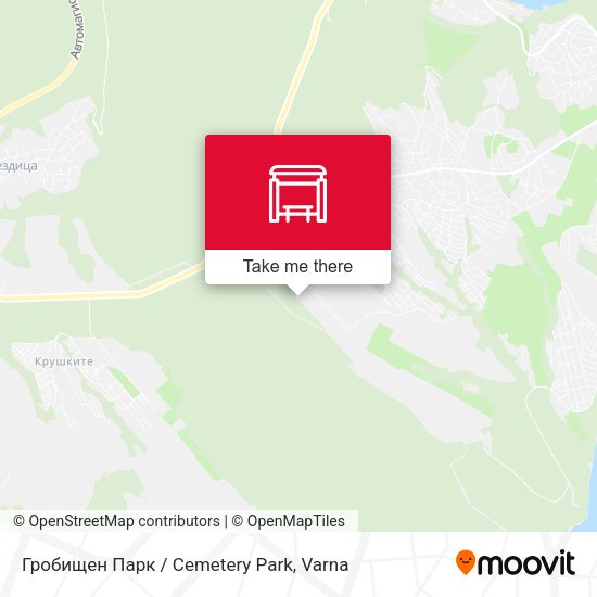 Карта Гробищен Парк / Cemetery Park