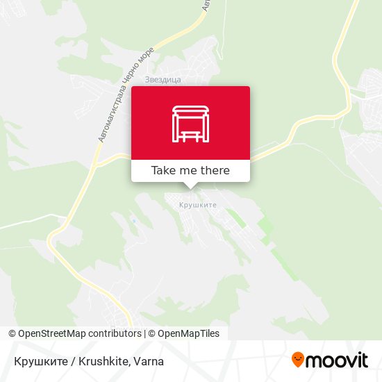Крушките / Krushkite map
