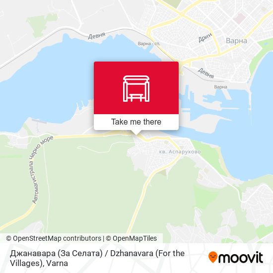 Карта Джанавара (За Селата) / Dzhanavara (For the Villages)
