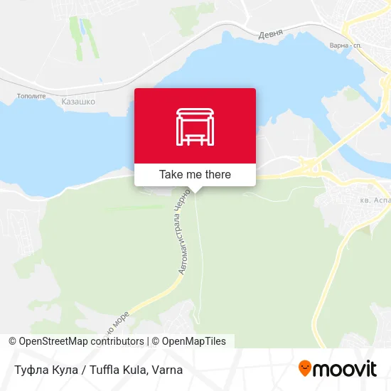 Туфла Кула / Tuffla Kula map