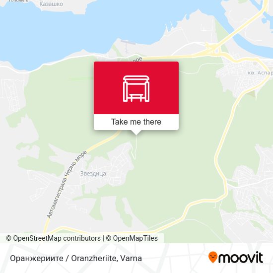 Карта Оранжериите / Oranzheriite